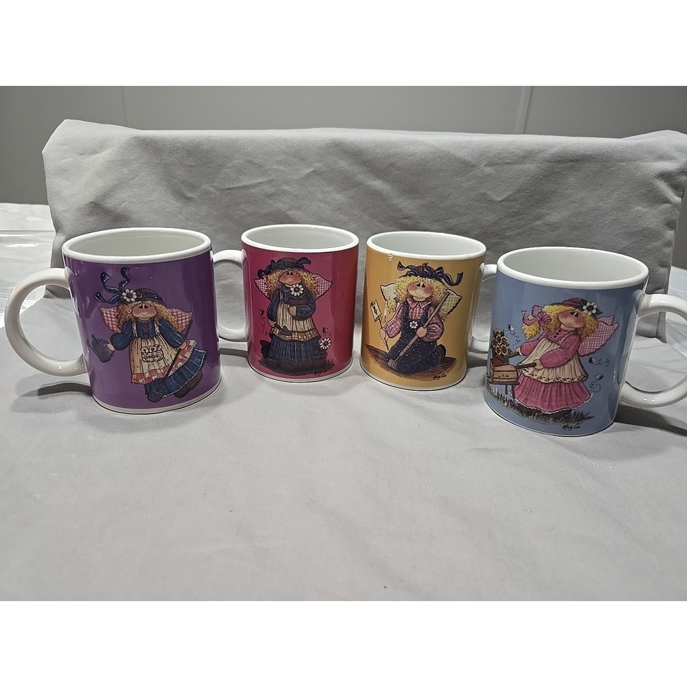 Mindy Cain Garden Mug Set Of 4